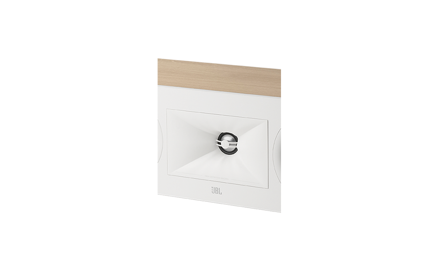 Altavoz de agudos de aluminio anodizado de 25 mm con guía de onda HDI™ de última generación
