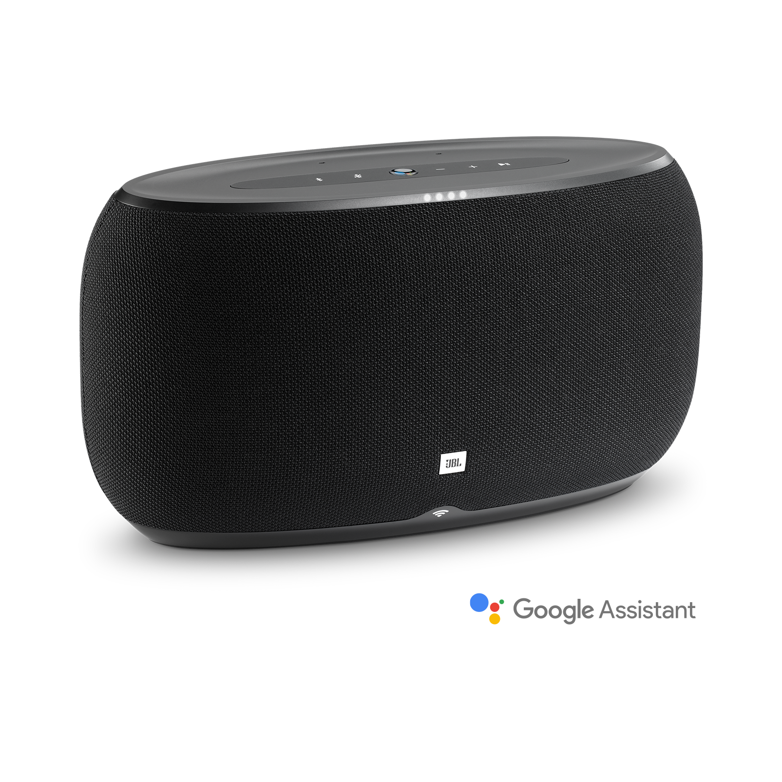 JBL Link 500 - Black - Voice-activated speaker - Hero