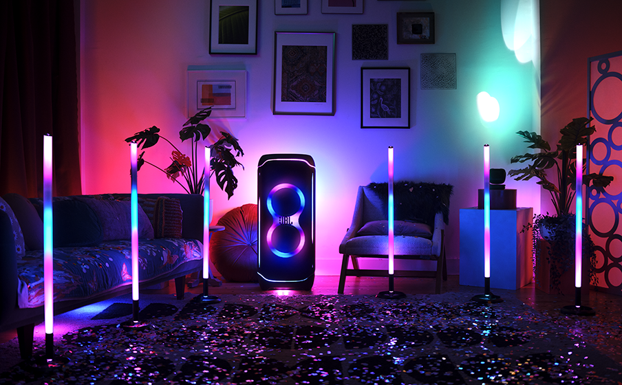 Espectáculo de luces coreografiado