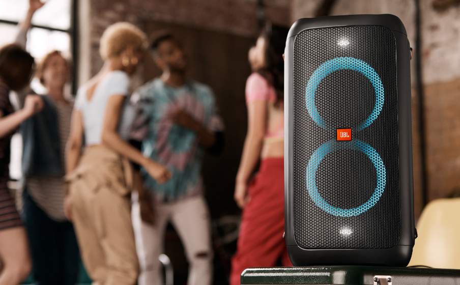 JBL PartyBox 100 | Altavoz Bluetooth portátil para fiestas con efectos de  luz