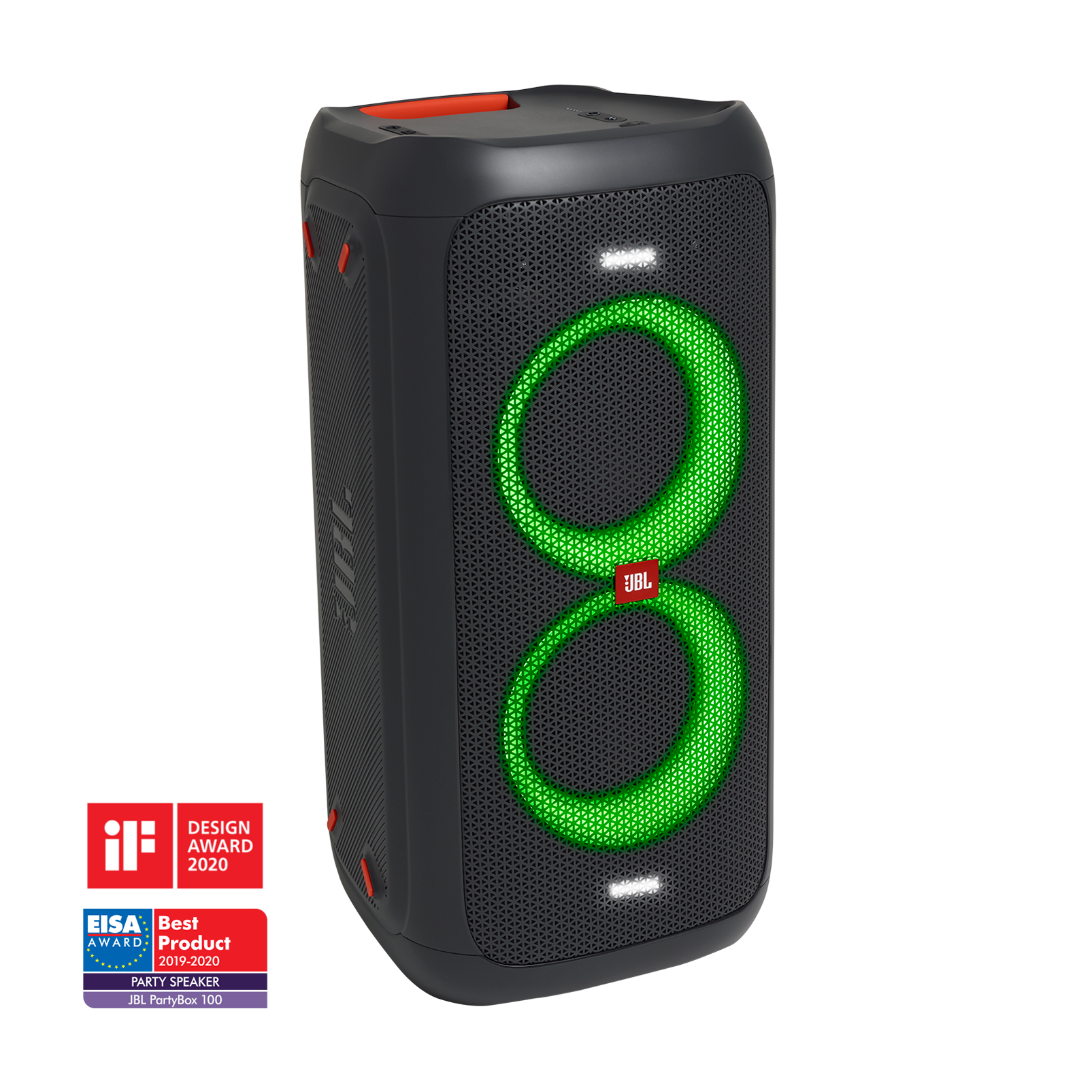 JBL PartyBox 100 Altavoz Bluetooth portátil para fiestas con efectos